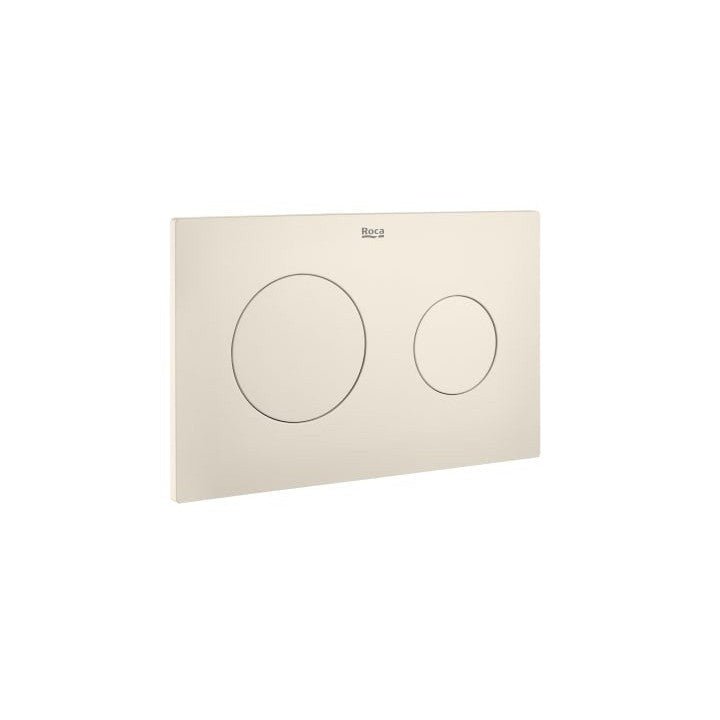 Roca - PL10 DUAL (ONE) - Placa de accionamiento con descarga dual con acabados mate In - Wall Systems A89018920B - BricoandPool