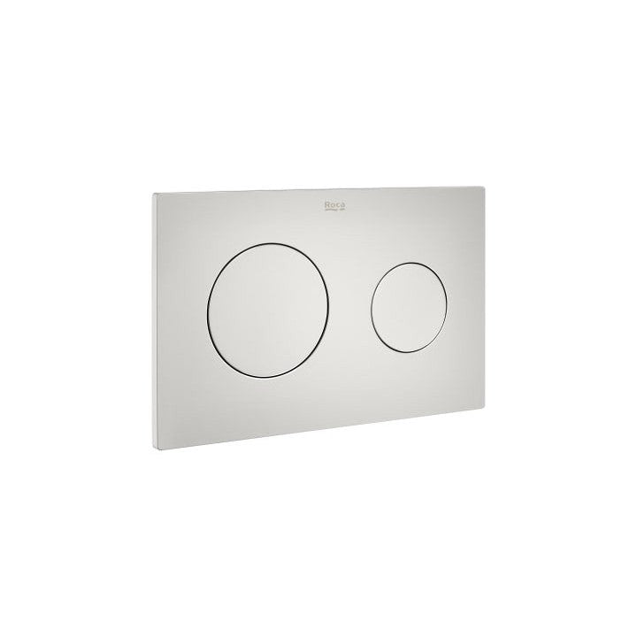 Roca - PL10 DUAL (ONE) - Placa de accionamiento con descarga dual con acabados mate In - Wall Systems A89018920P - BricoandPool