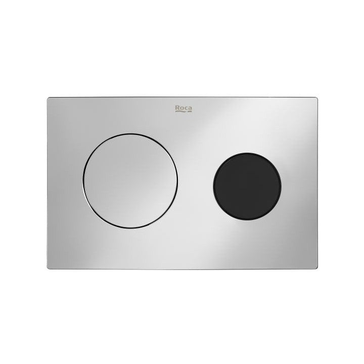 Roca - PL10 - E (ONE) - Placa de accionamiento electrónica con descarga dual o "touchless" In - Wall Systems A890189510 - BricoandPool