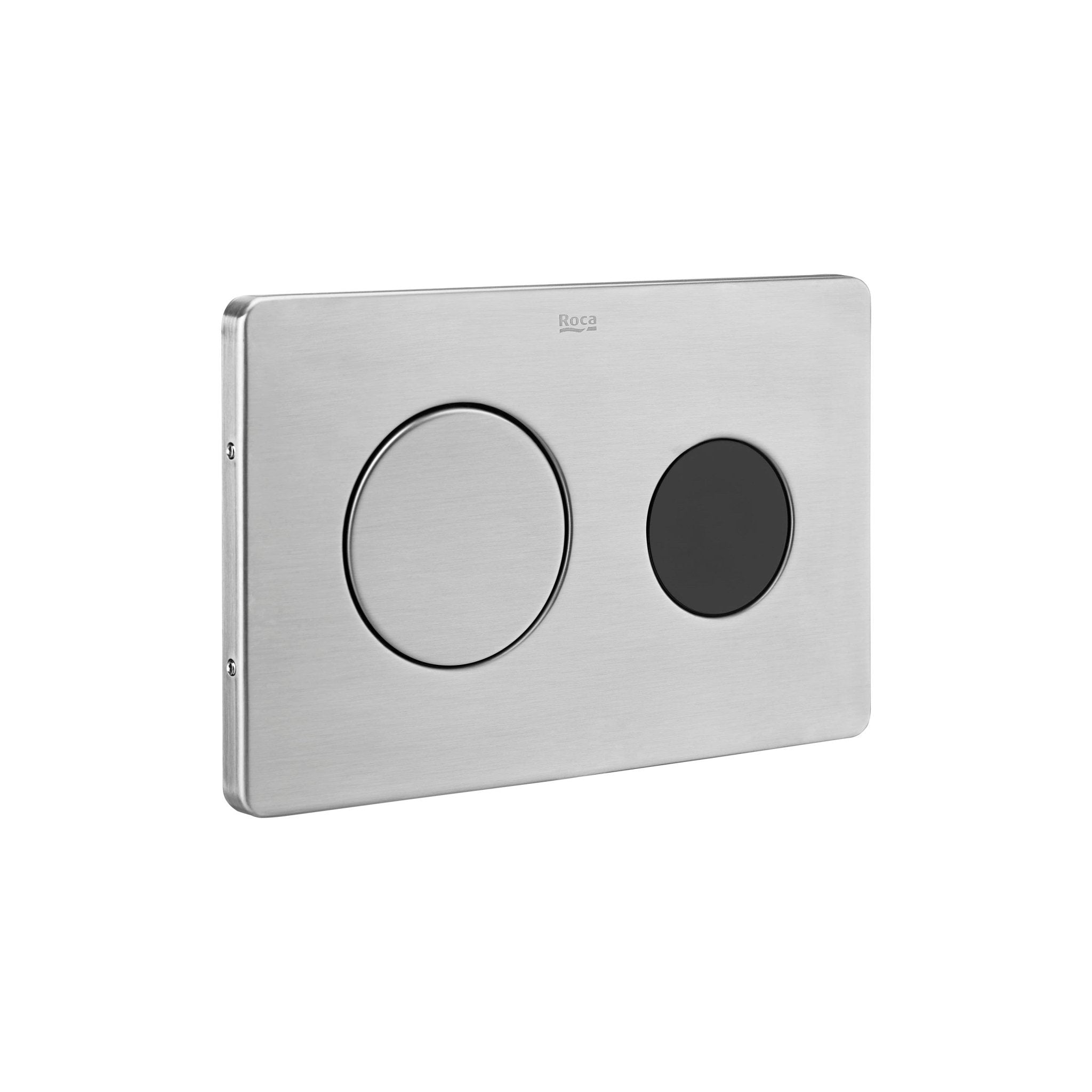 Roca - PL10 - E PRO - Placa de accionamiento electrónica antivandálica de acero inoxidable con descarga dual automática o Touchless - BricoandPool