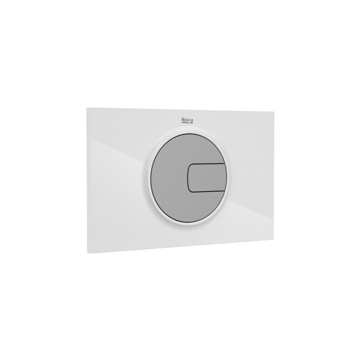 Roca - PL4 DUAL (ONE) - Placa de accionamiento con descarga dual In - Wall Systems A890198005 - BricoandPool