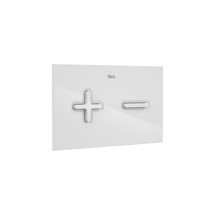 Roca - PL6 DUAL (ONE) - Placa de accionamiento con descarga dual In - Wall Systems A890185000 - BricoandPool