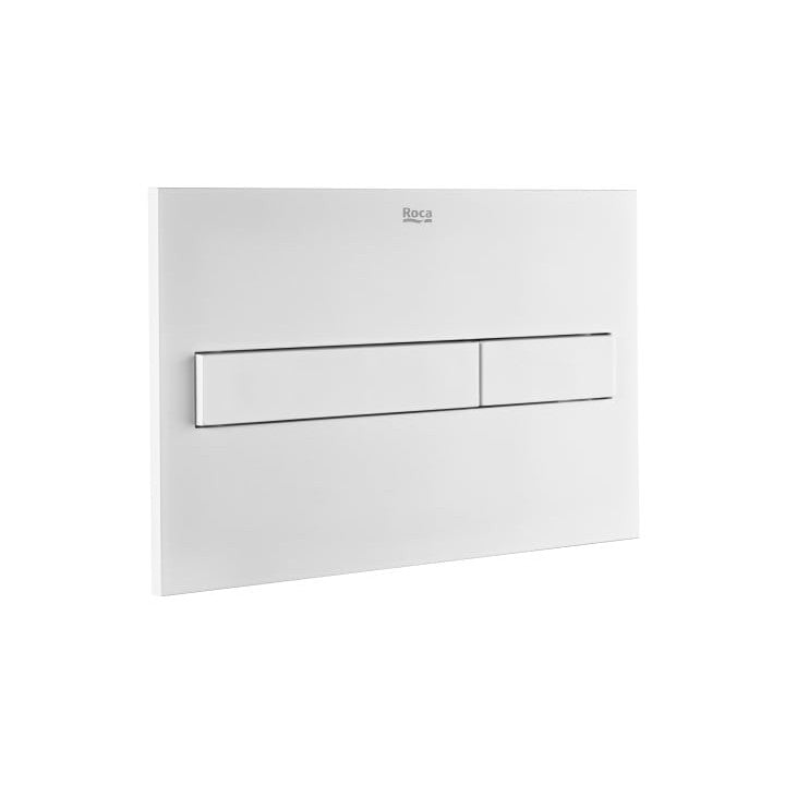 Roca - PL7 DUAL (ONE) - Placa de accionamiento con descarga dual con acabados mate In - Wall Systems A890188207 - BricoandPool