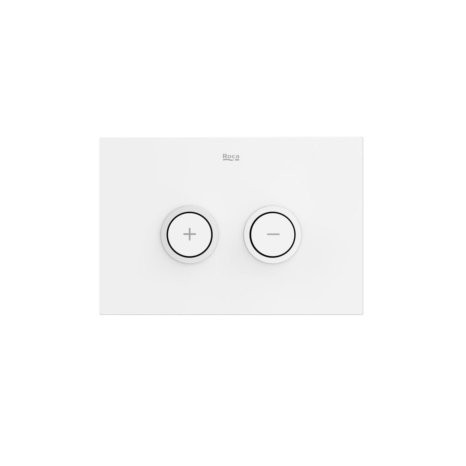 Roca - Placa de accionamiento neumática con descarga dual A890166000 - BricoandPool