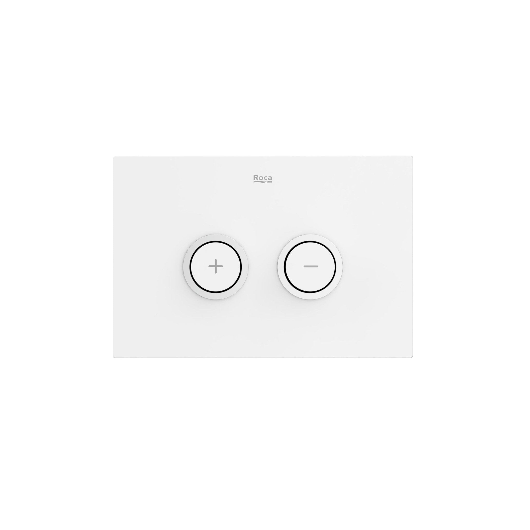 Roca - Placa de accionamiento neumática con descarga dual A890166000 - BricoandPool