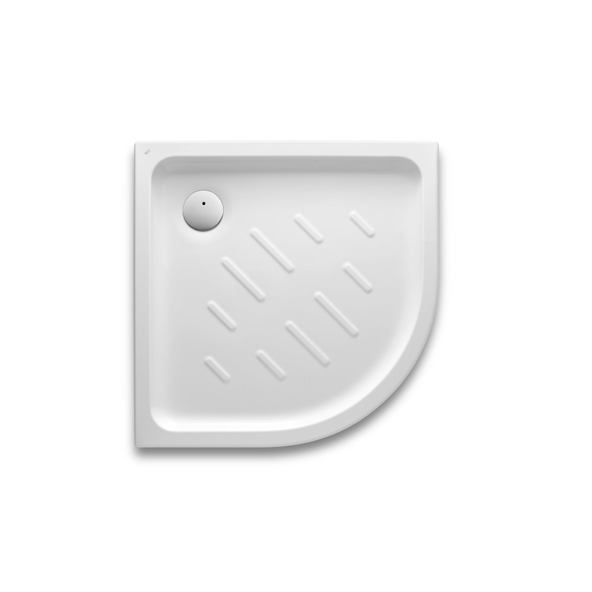 Roca - Plato de ducha Easy acrílico angular con fondo antideslizante - BricoandPool