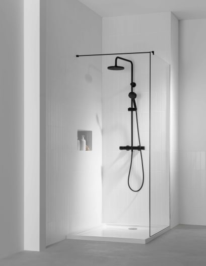 Roca - Plato de ducha Granada cuadrado acrílico - BricoandPool