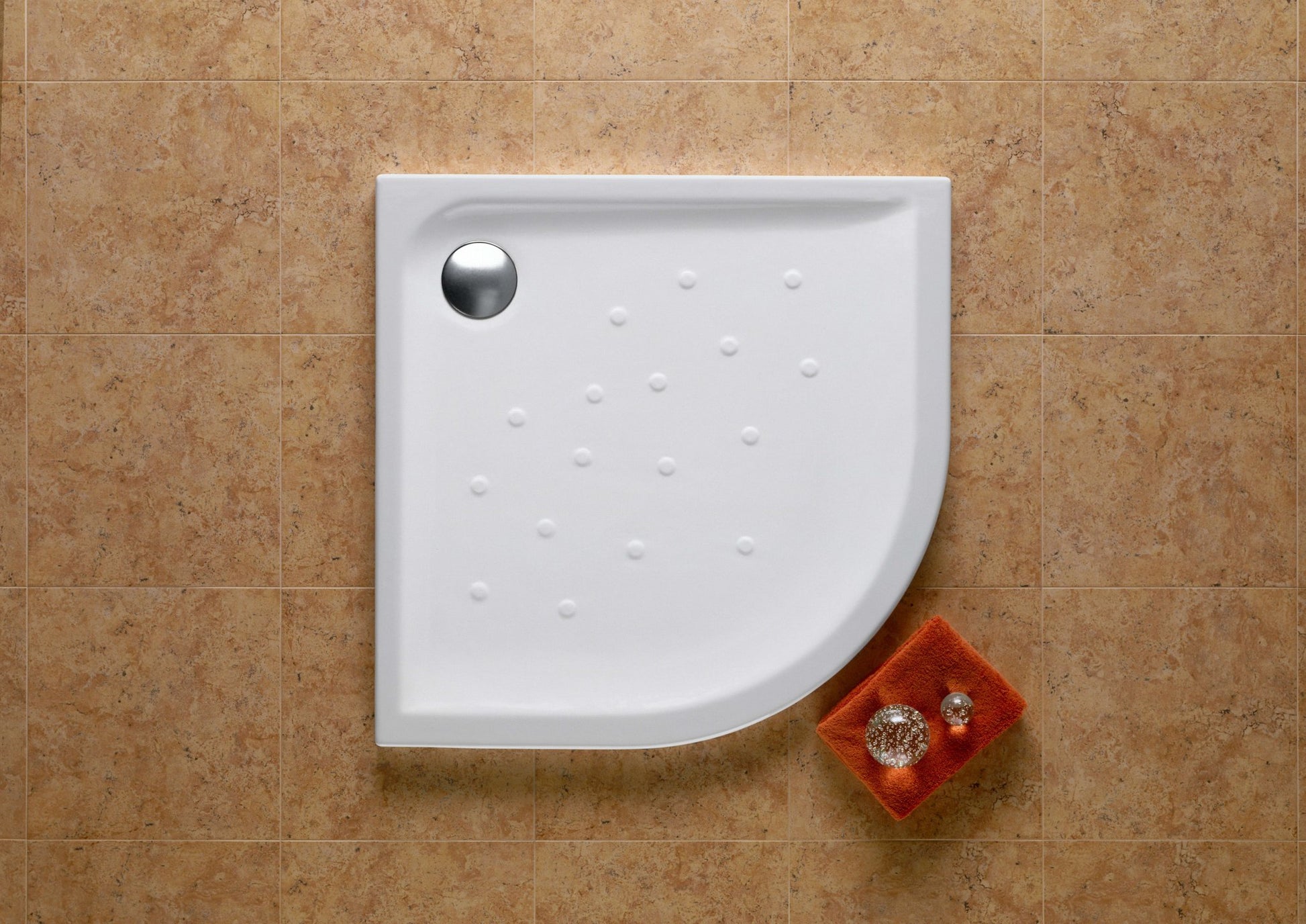 Roca - Plato de ducha Malta de porcelana angular con fondo antideslizante - BricoandPool
