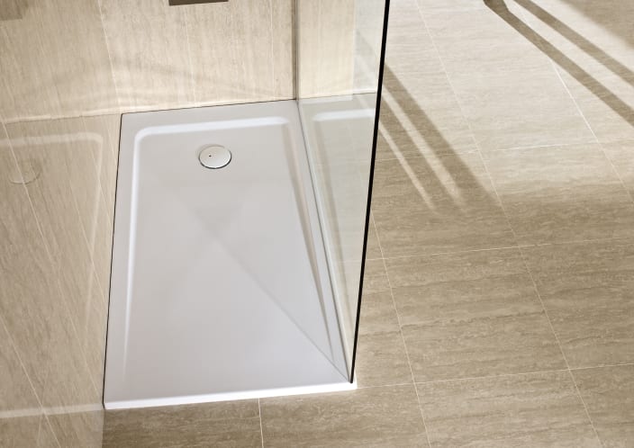 Roca - Plato de ducha Neo Daiquiri acrílico extraplano con juego de desagüe - BricoandPool