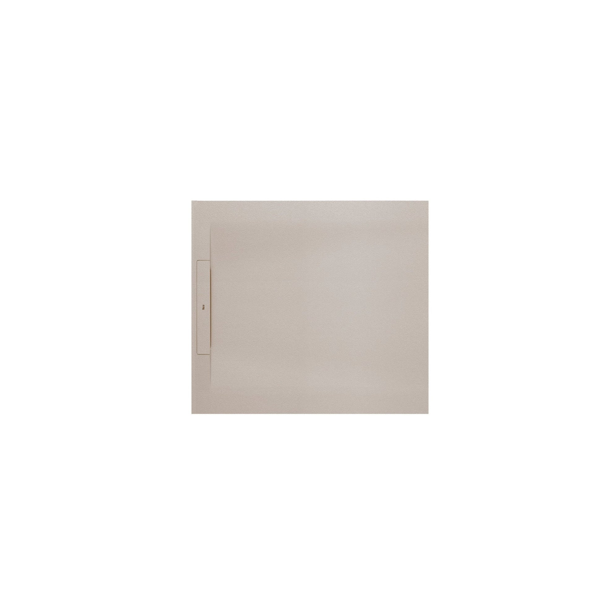 Roca - Plato de ducha Pyros cuadrado extraplano de STONEX® Beige - BricoandPool