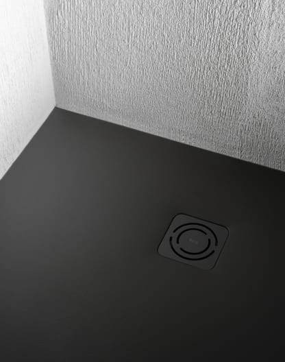 Roca - Plato de ducha Terran extraplano de STONEX® Blanco - BricoandPool