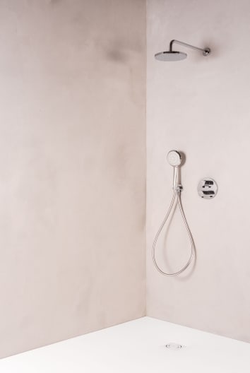 Roca - Plato de ducha Terran extraplano de STONEX® Negro - BricoandPool