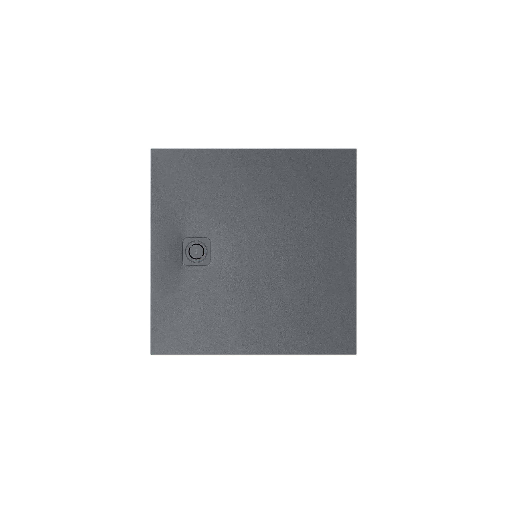 Roca - Plato de ducha Terran extraplano de STONEX® Pizarra - BricoandPool