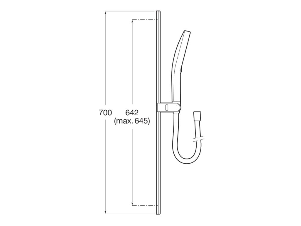 Roca - Plenum kit de ducha con ducha de mano de 3 funciones, acabado blanco mate A5B8E14B00. - BricoandPool