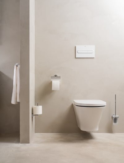 Roca - Portarrollo con tapa Compas Cromado A817677C00 - BricoandPool