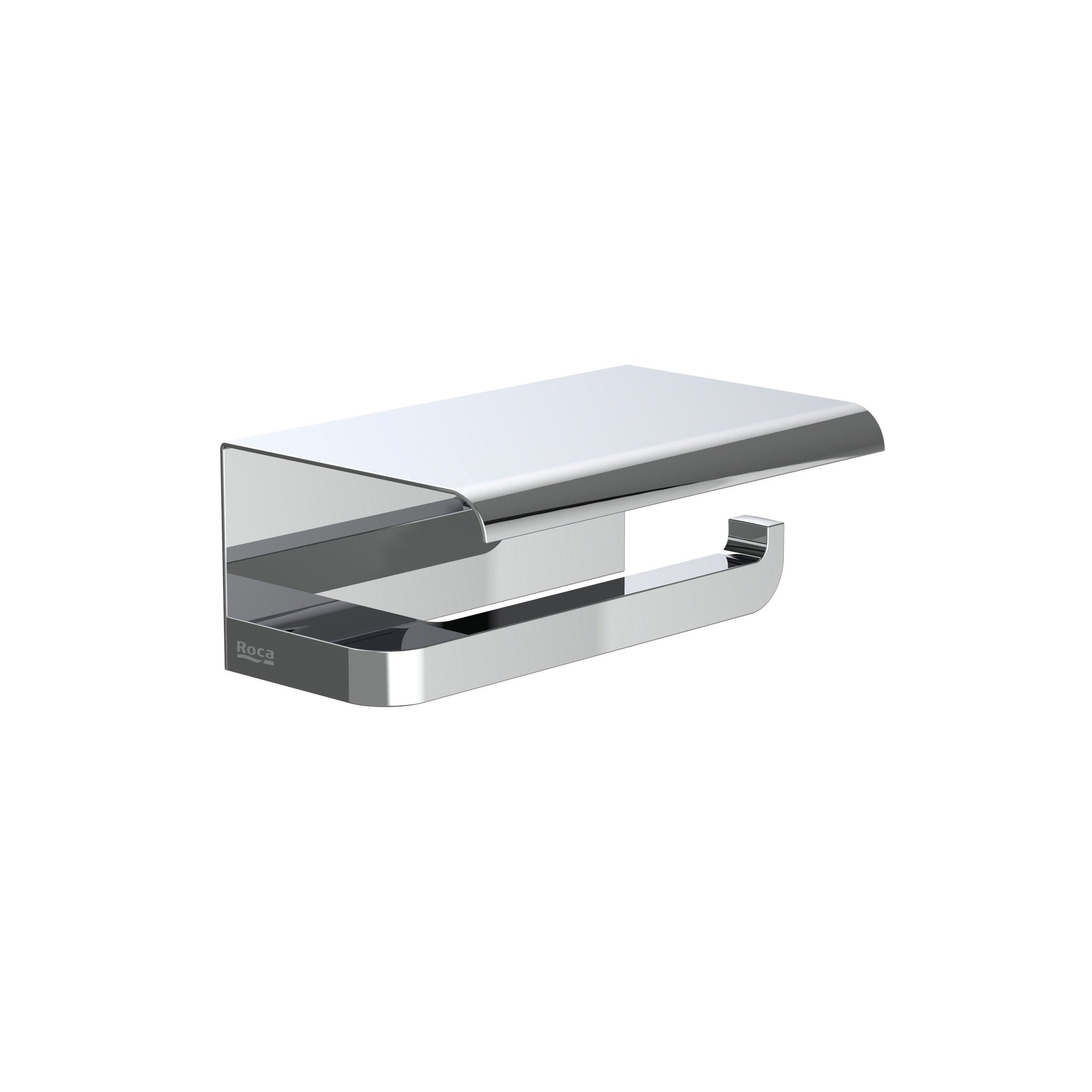 Roca - Portarrollo con tapa Record Cromado A817665001 - BricoandPool