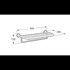 Roca - Portatoallas 600 Hotels 2.0 A816379001* - BricoandPool