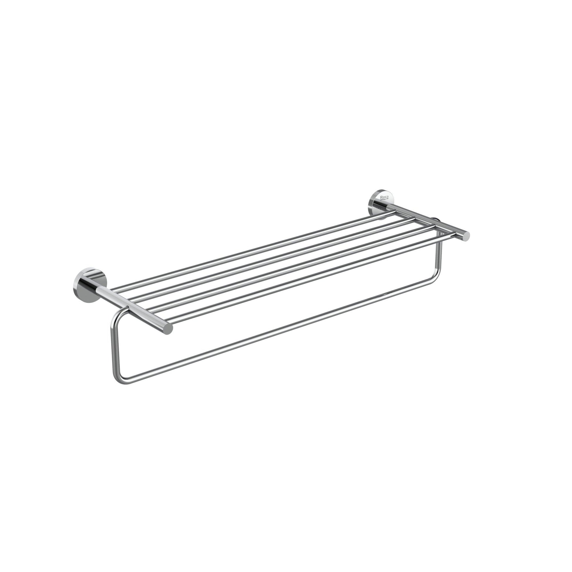 Roca - Portatoallas con toallero Compas Cromado A817683C00 - BricoandPool