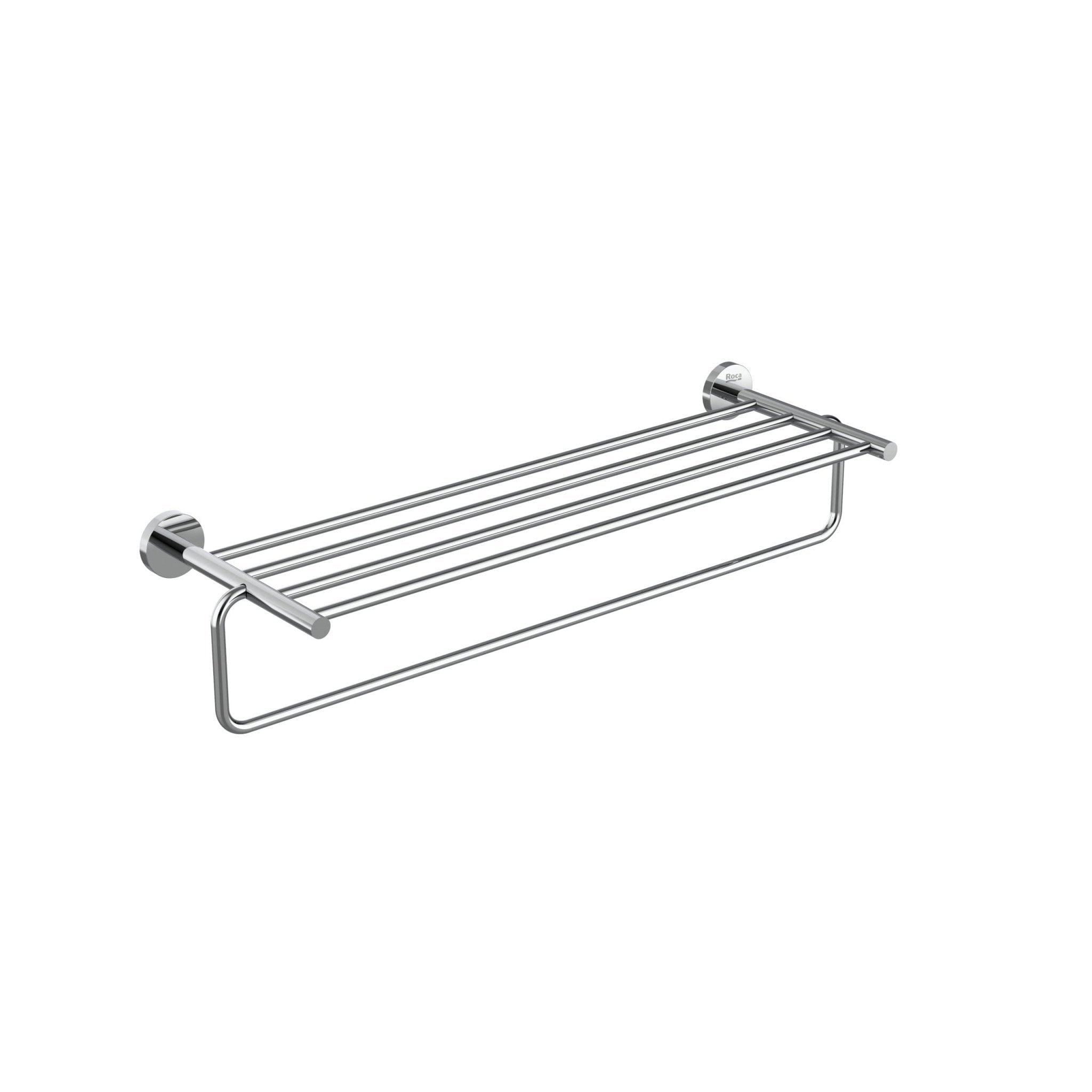 Roca - Portatoallas con toallero Compas Cromado A817683C00 - BricoandPool