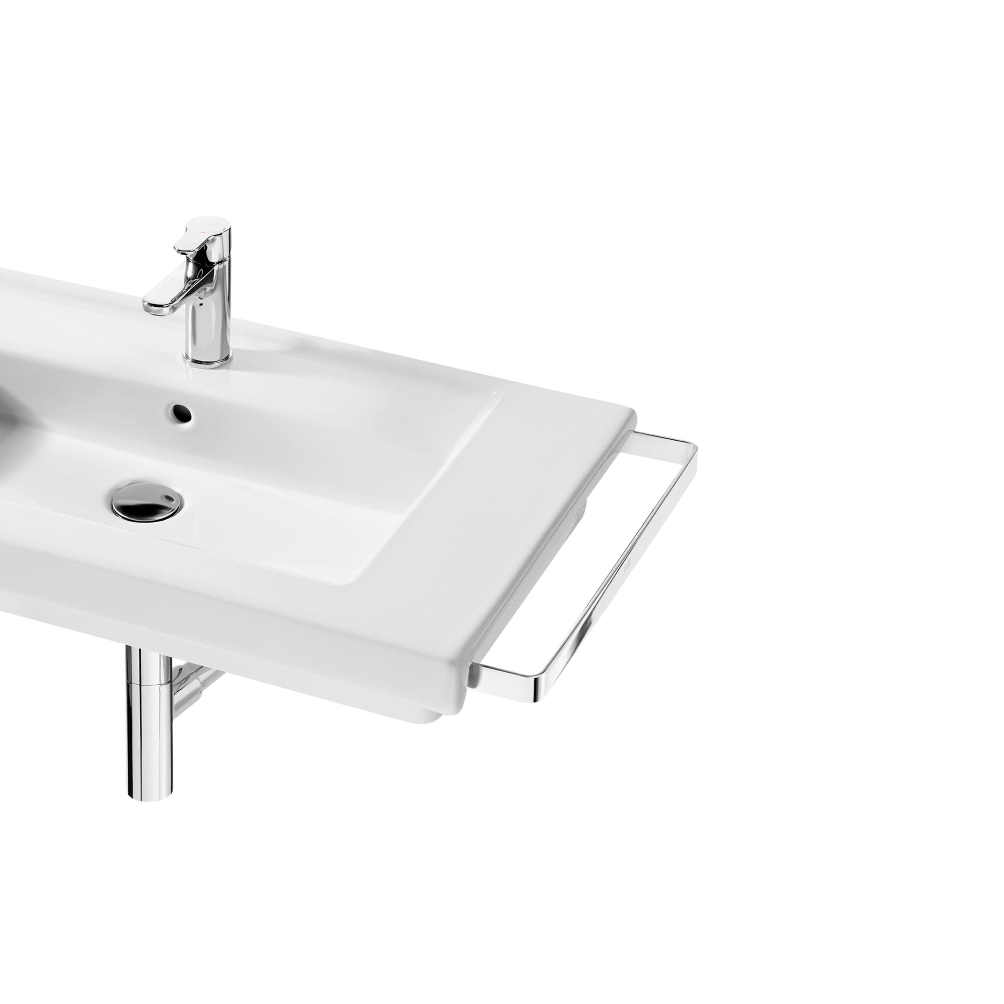 Roca - Prisma toallero lateral derecho para lavabo - BricoandPool