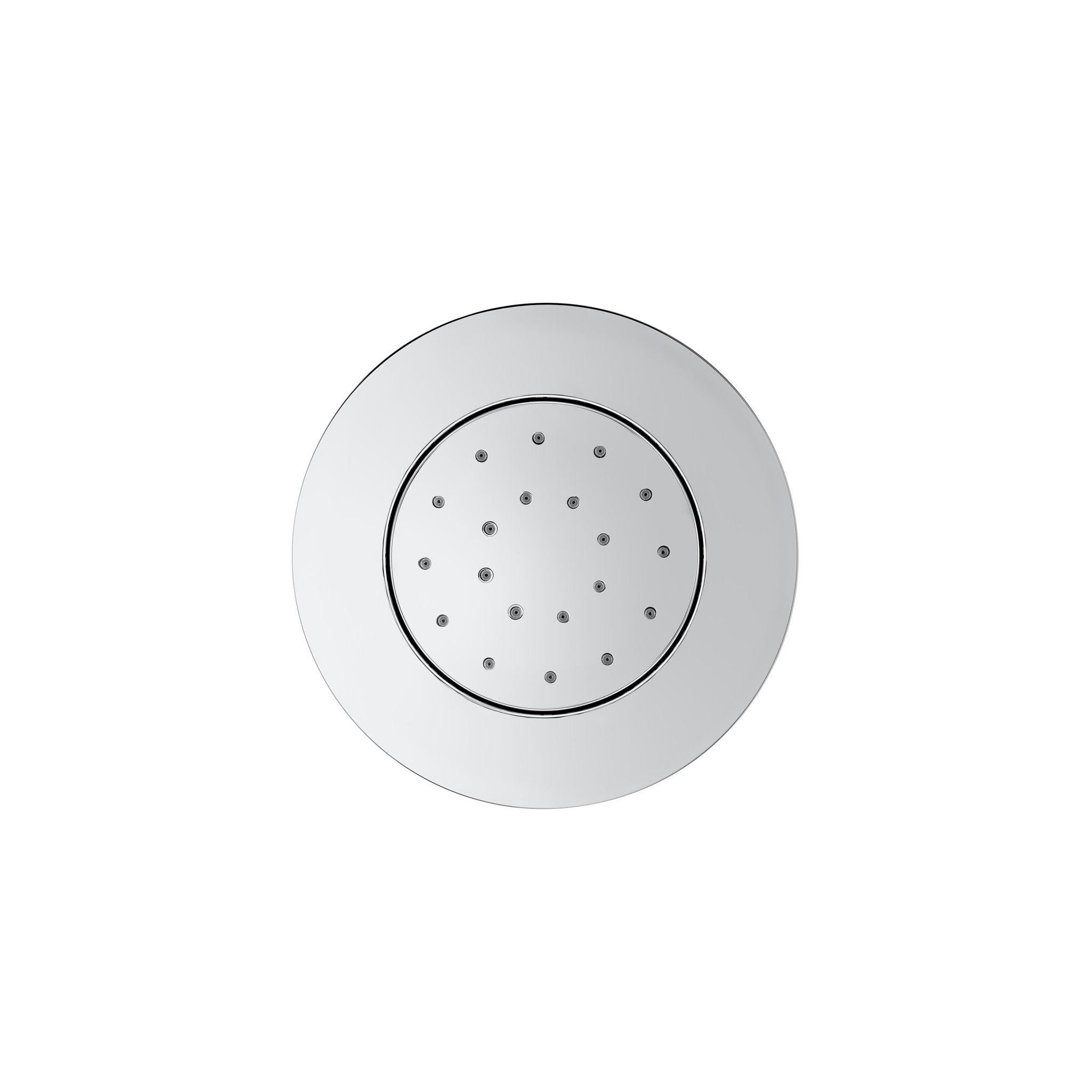 Roca - Puzzle Round jet empotrado orientable de 1 función para espacios de ducha, acabado cromado A5B3878C00. - BricoandPool