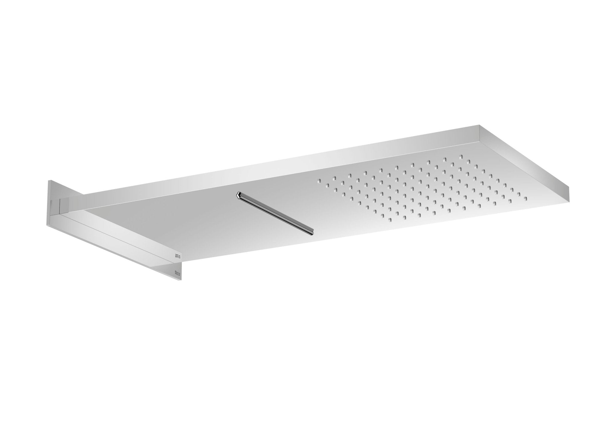 Roca - Raindream rociador de pared de acero inoxidable con 2 funciones, acabado cromado A5B134AC00. - BricoandPool