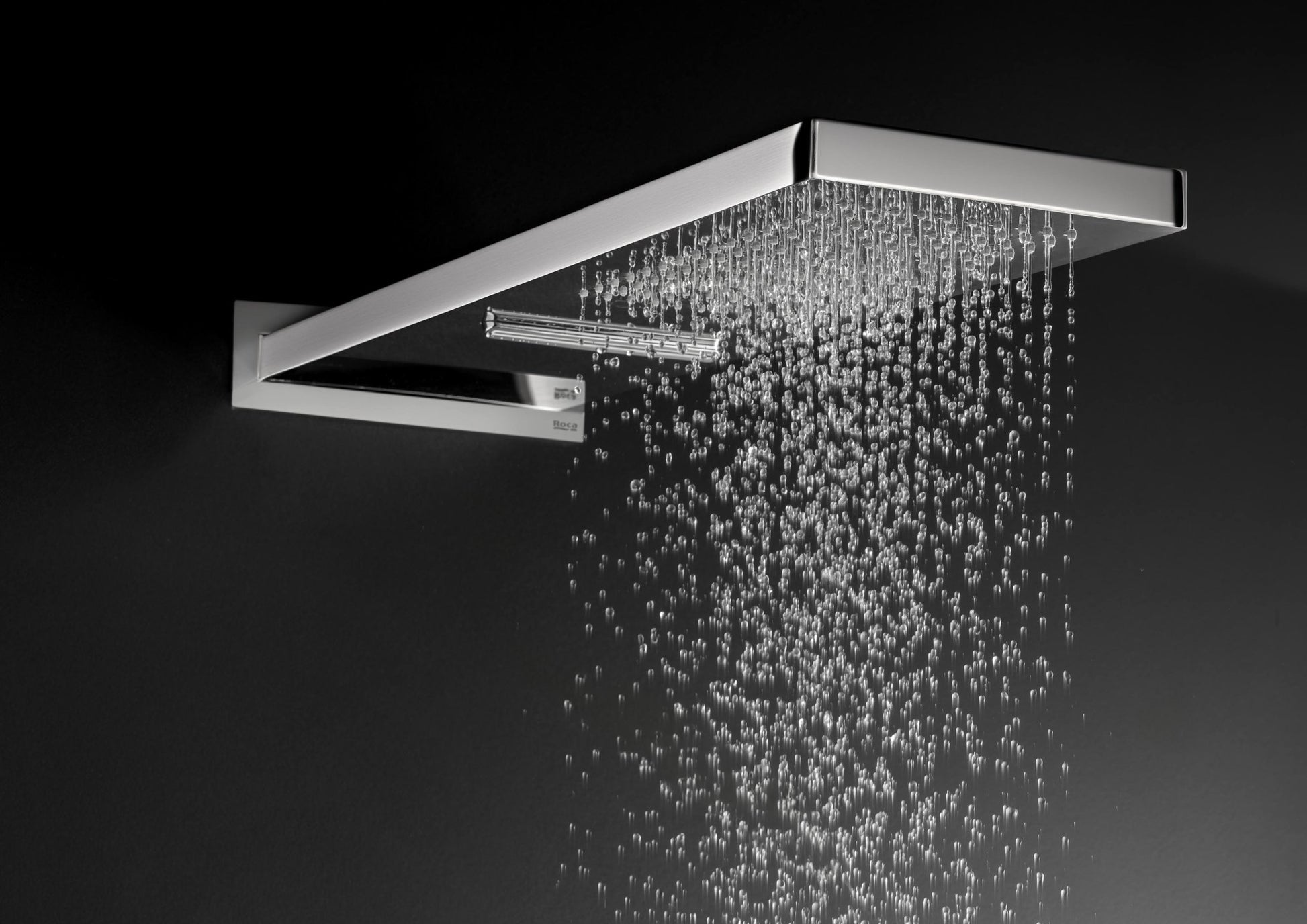 Roca - Raindream rociador de pared de acero inoxidable con 2 funciones, acabado cromado A5B134AC00. - BricoandPool