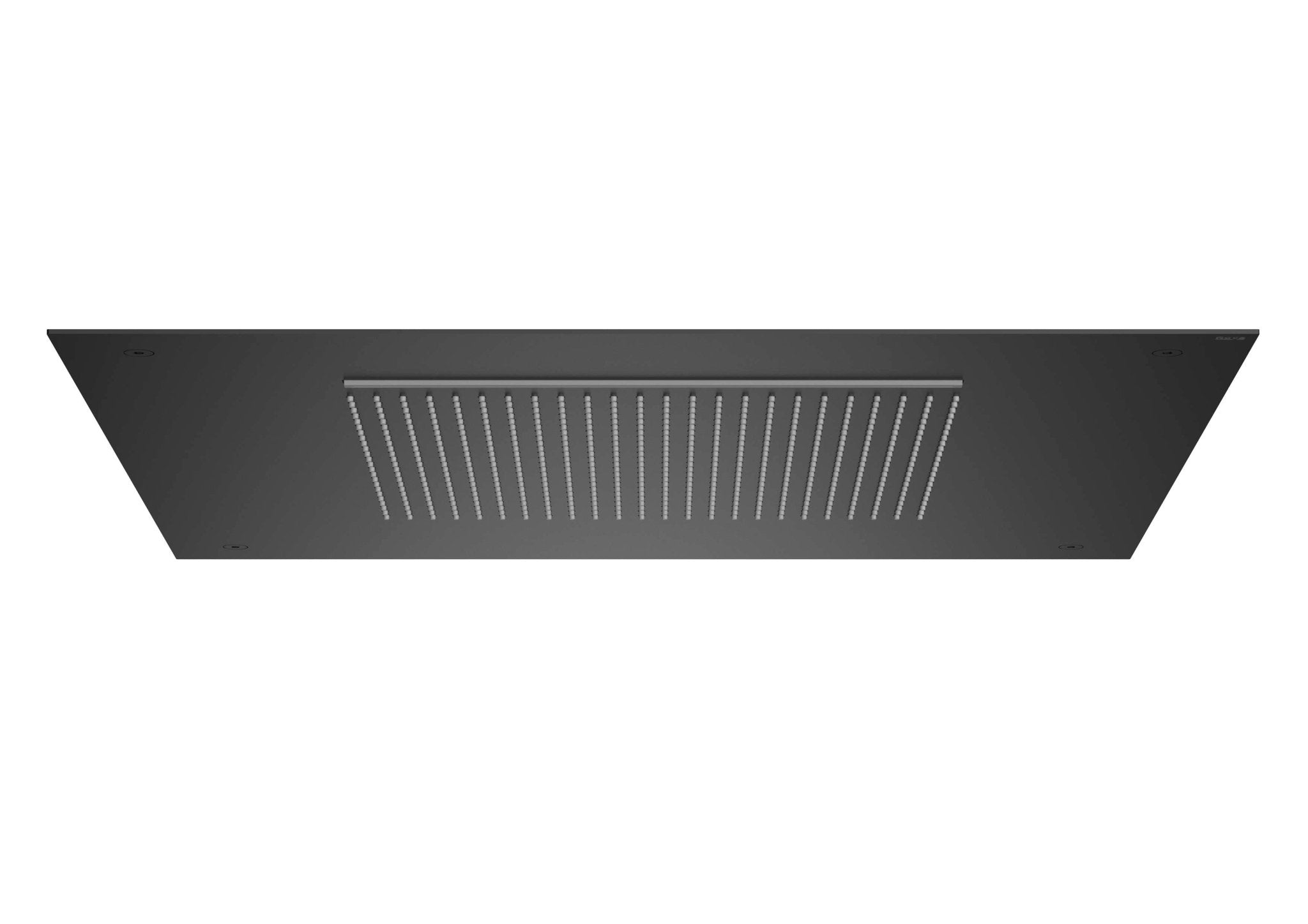 Roca - Raindream rociador de techo de acero inoxidable con 2 funciones, acabado negro mate A5B124ANB0. - BricoandPool