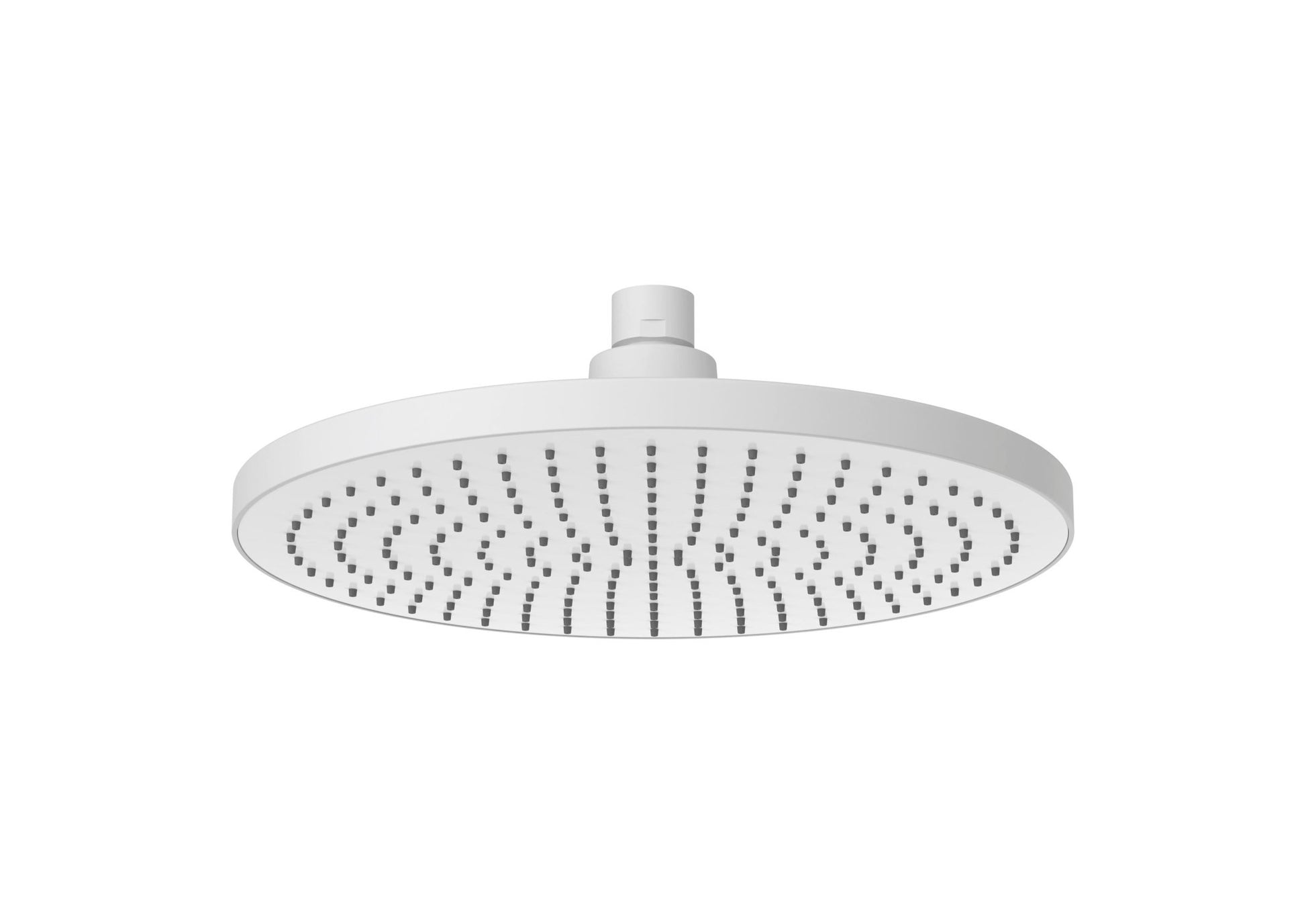 Roca - Rainsense rociador circular de pared o techo orientable con frontal de silicona, acabado blanco mate A5B1803B00. - BricoandPool