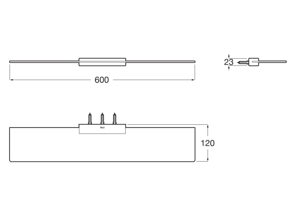 Roca - Repisa Hotels Round 450 mm Cromado A817593C00 - BricoandPool