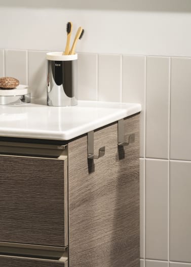 Roca - Set de 2 colgadores para mueble - BricoandPool