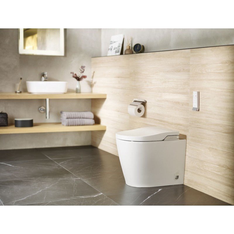 Roca - Smart toilet adosado a pared Rimless con tanque integrado In - tank A803095001 - BricoandPool