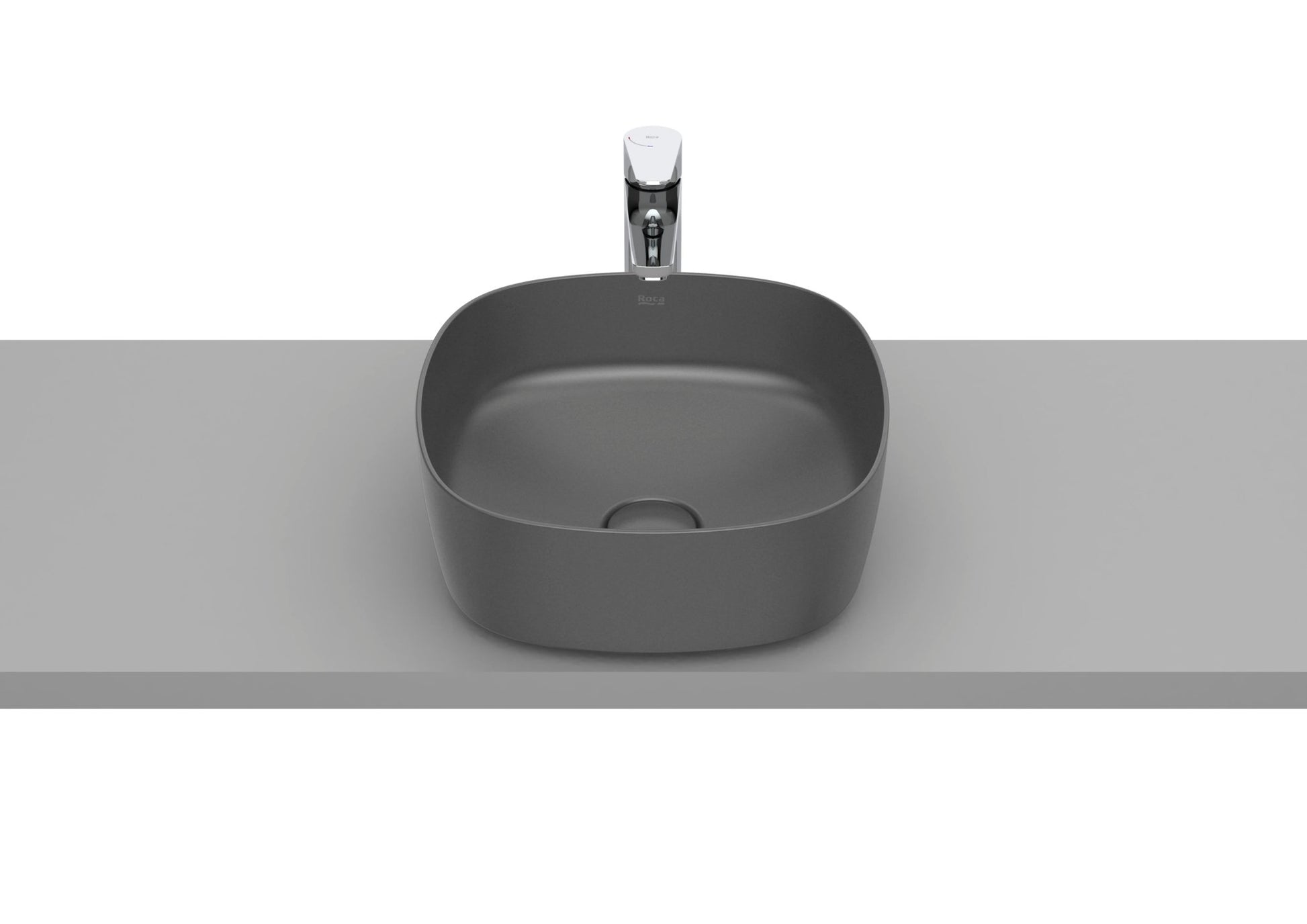 Roca - Soft - Lavabo Inspira de Fineceramic® de sobre encimera - BricoandPool