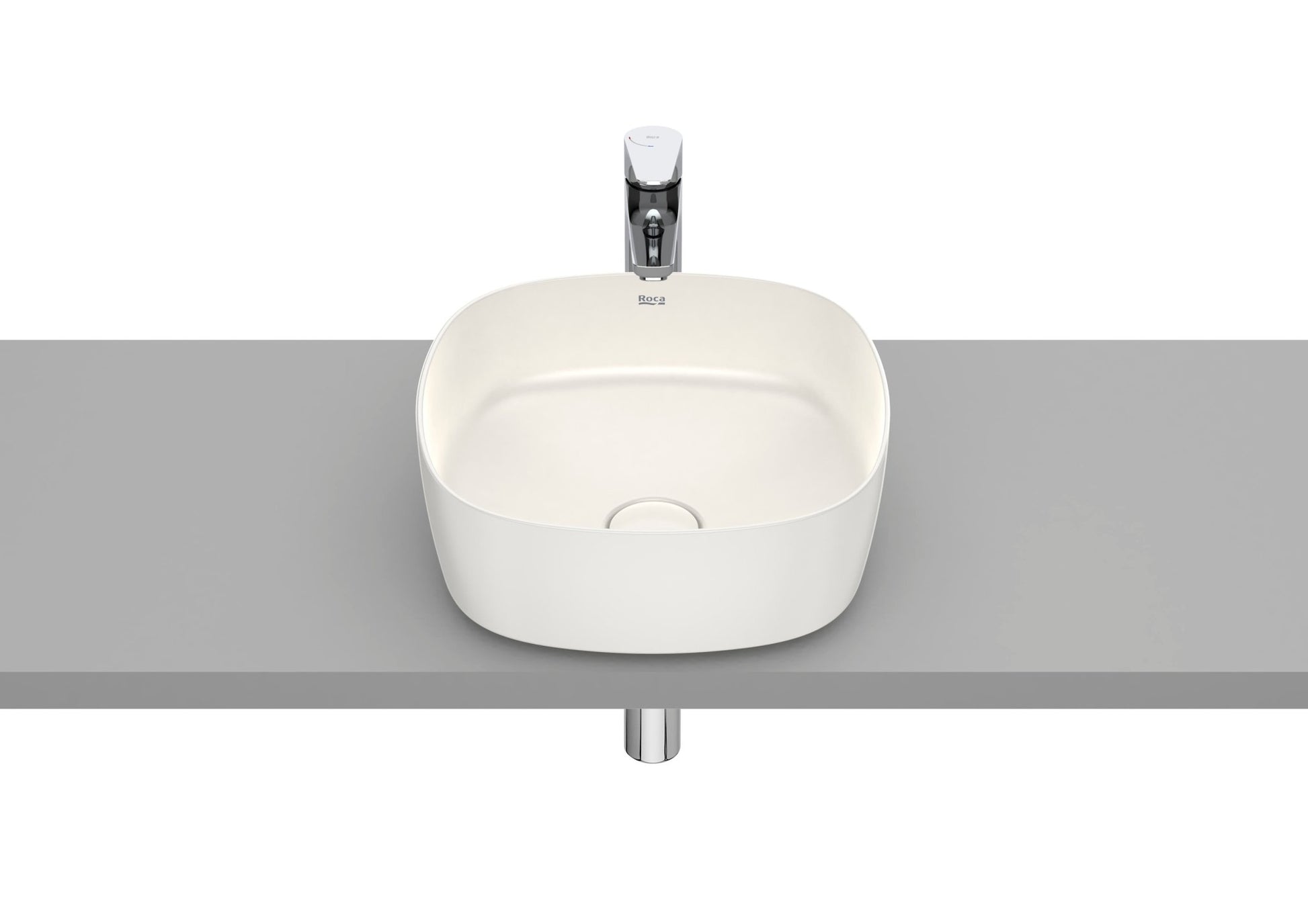 Roca - Soft - Lavabo Inspira de Fineceramic® de sobre encimera - BricoandPool