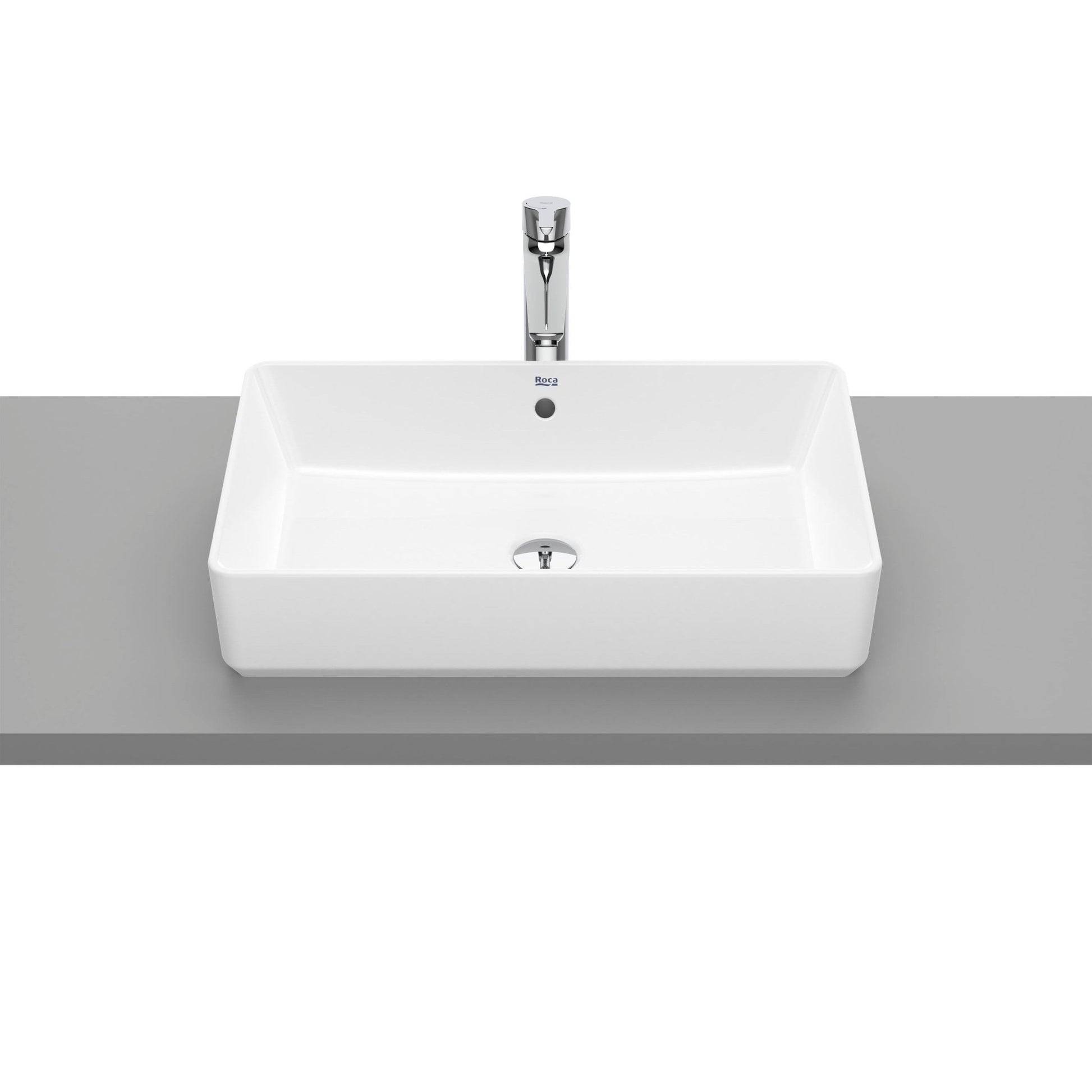 Roca - Square Lavabo de sobre encimera The Gap - BricoandPool