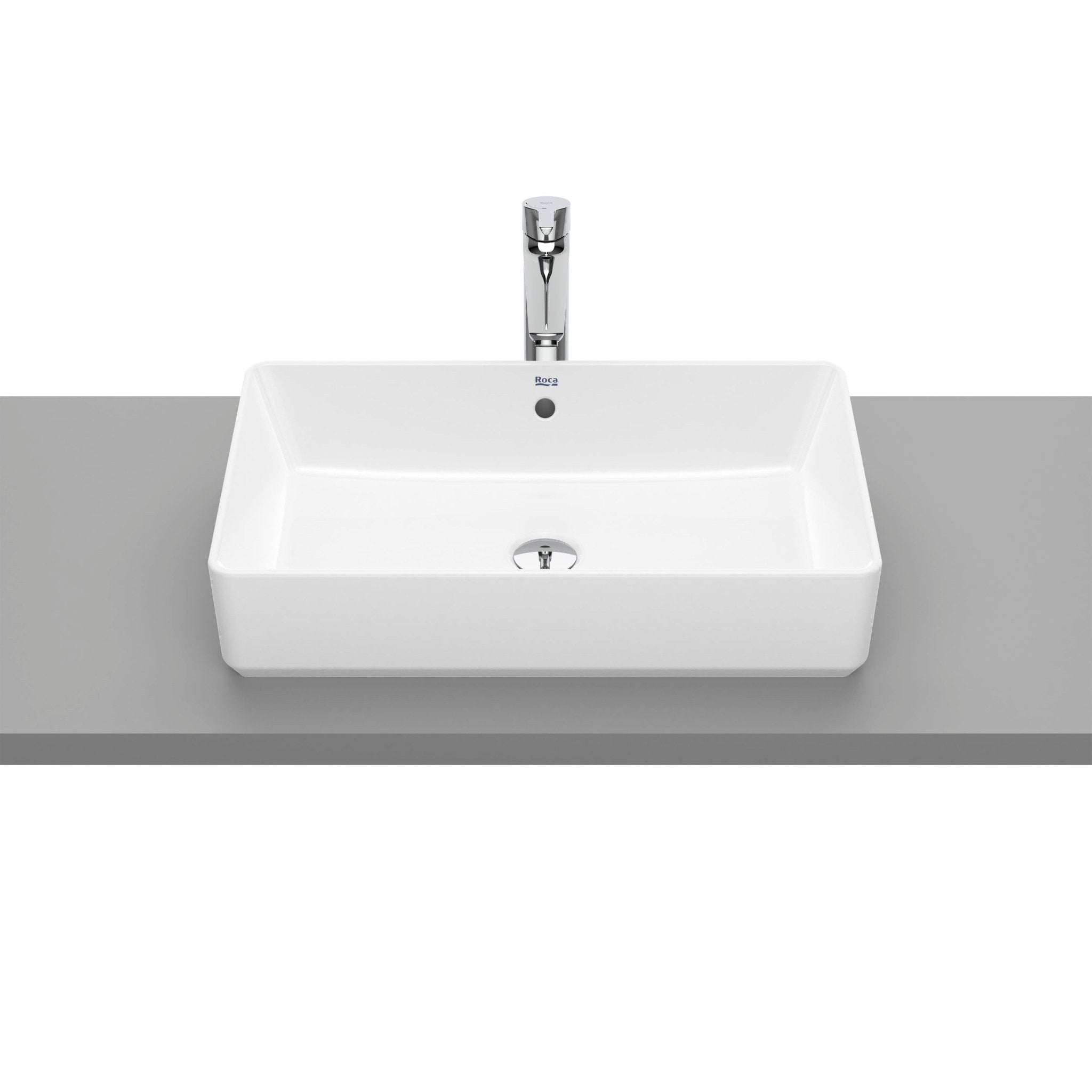 Roca - Square Lavabo de sobre encimera The Gap - BricoandPool