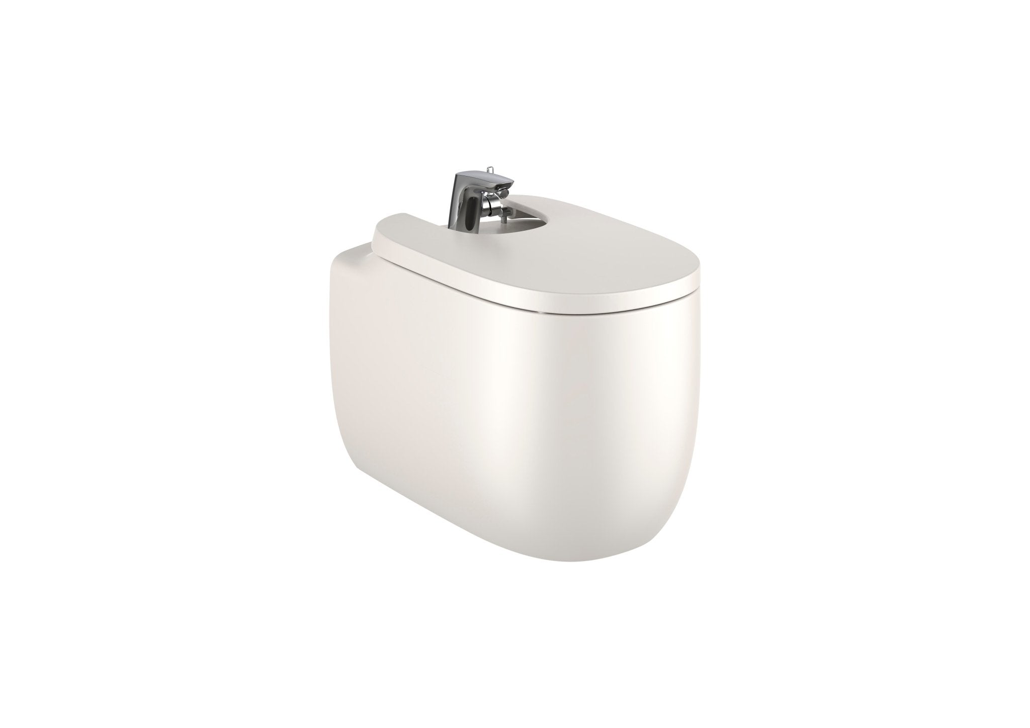 Roca - Tapa Beyond de Supralit® para bidé con caída amortiguada - BricoandPool