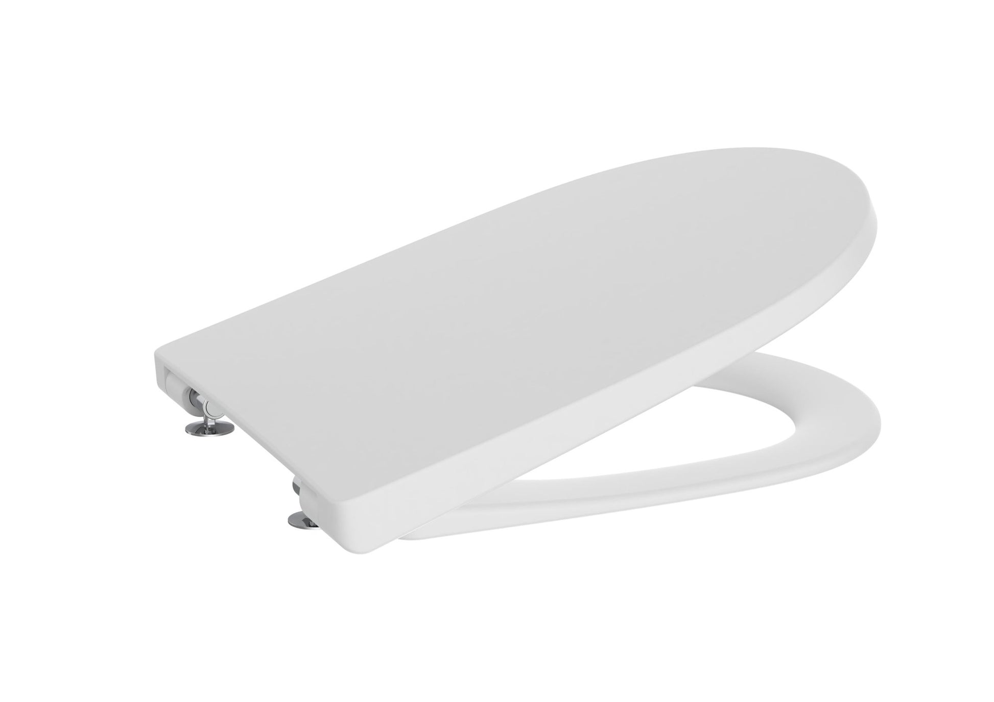 Roca - Tapa y asiento Ona de Supralit® para inodoro blanco mate - BricoandPool