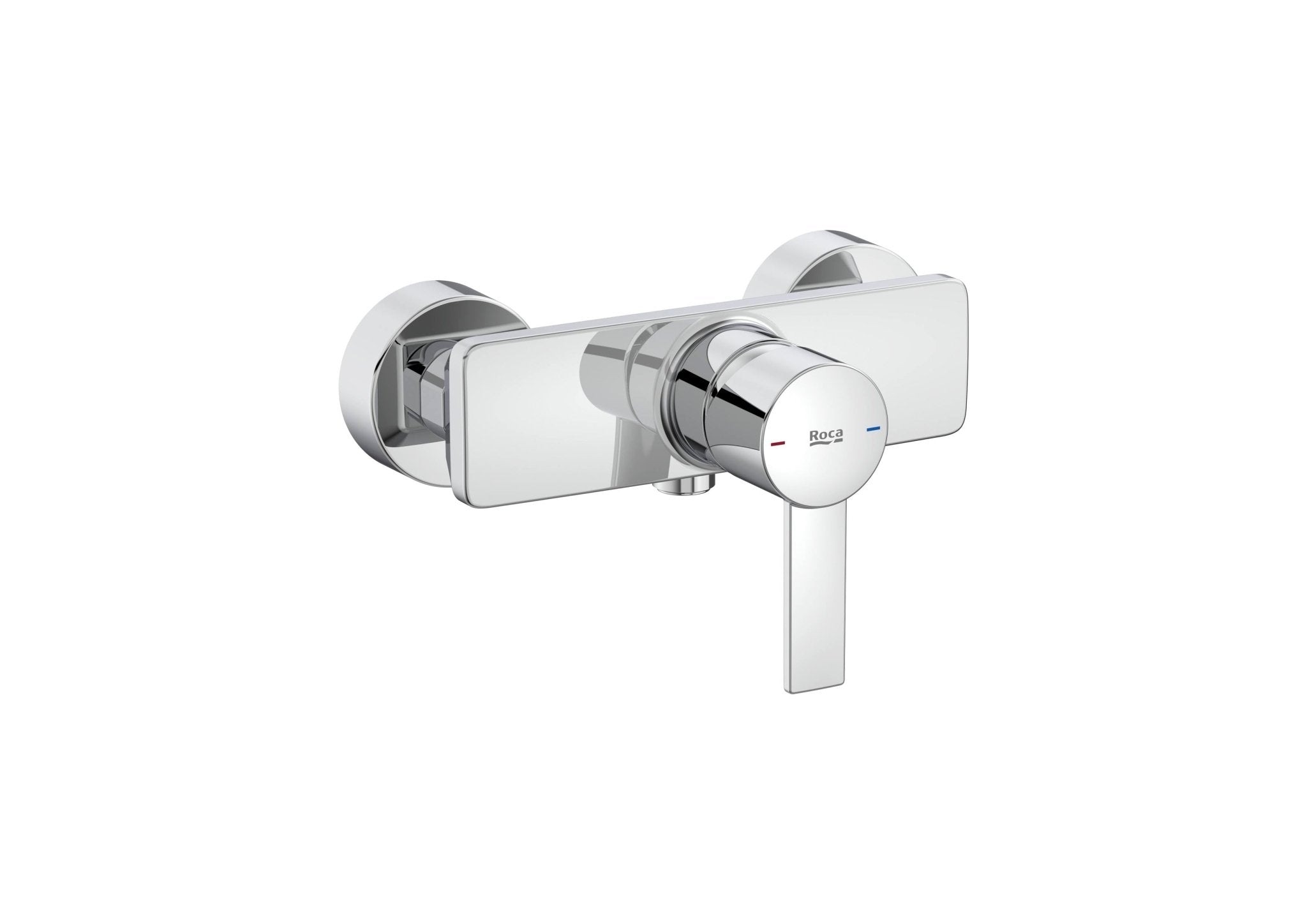 Roca - Targa grifería exterior para ducha, cromado A5A215FC00. - BricoandPool