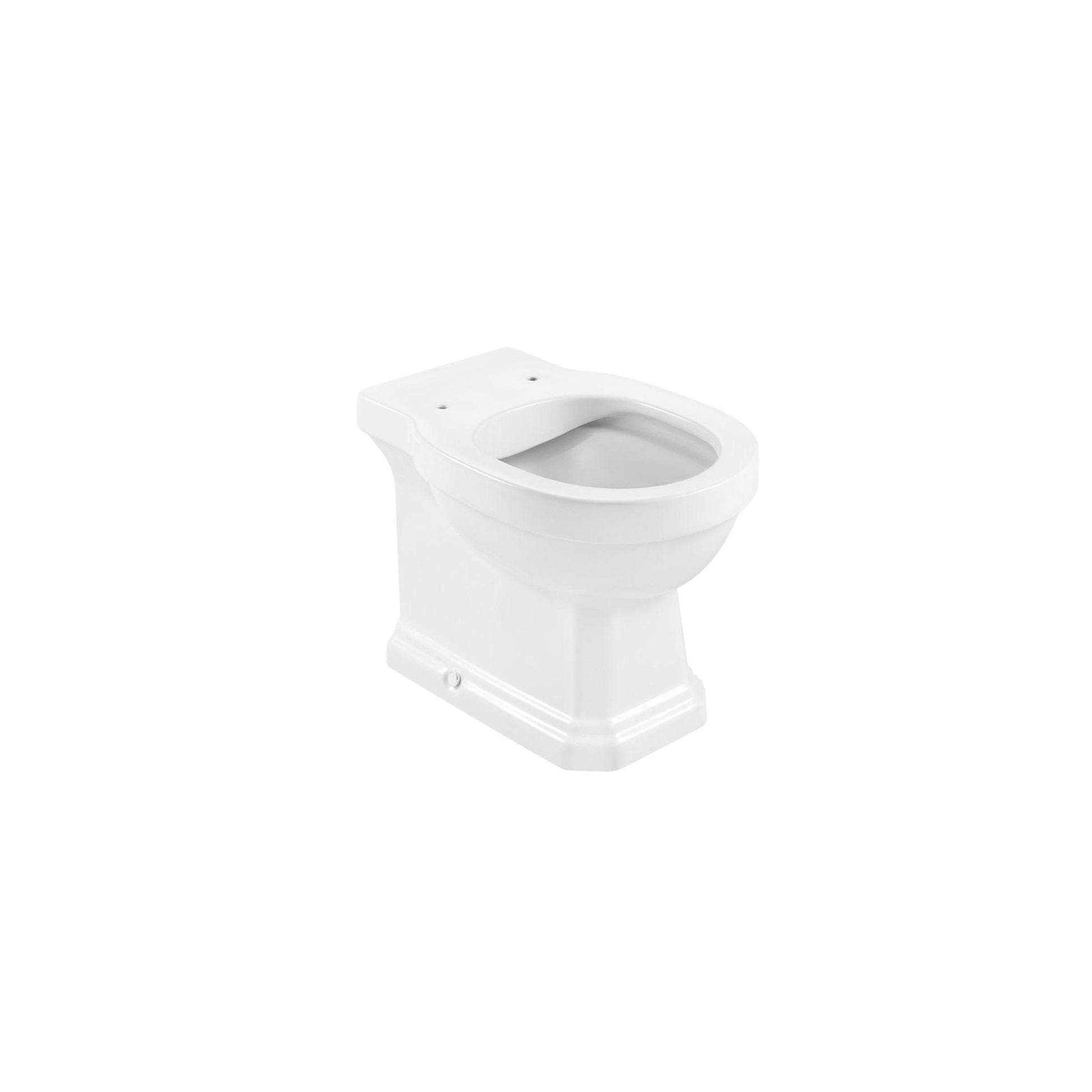 Roca - Taza Carmen Rimless con salida dual para inodoro de tanque alto o tanque empotrable - BricoandPool