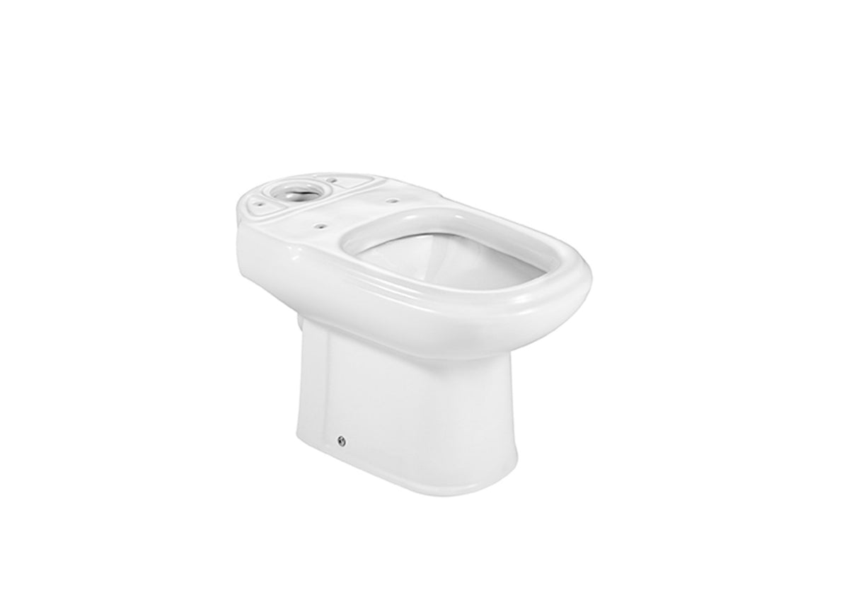 Roca - Taza Dama Retro Taza para inodoro de tanque bajo - BricoandPool