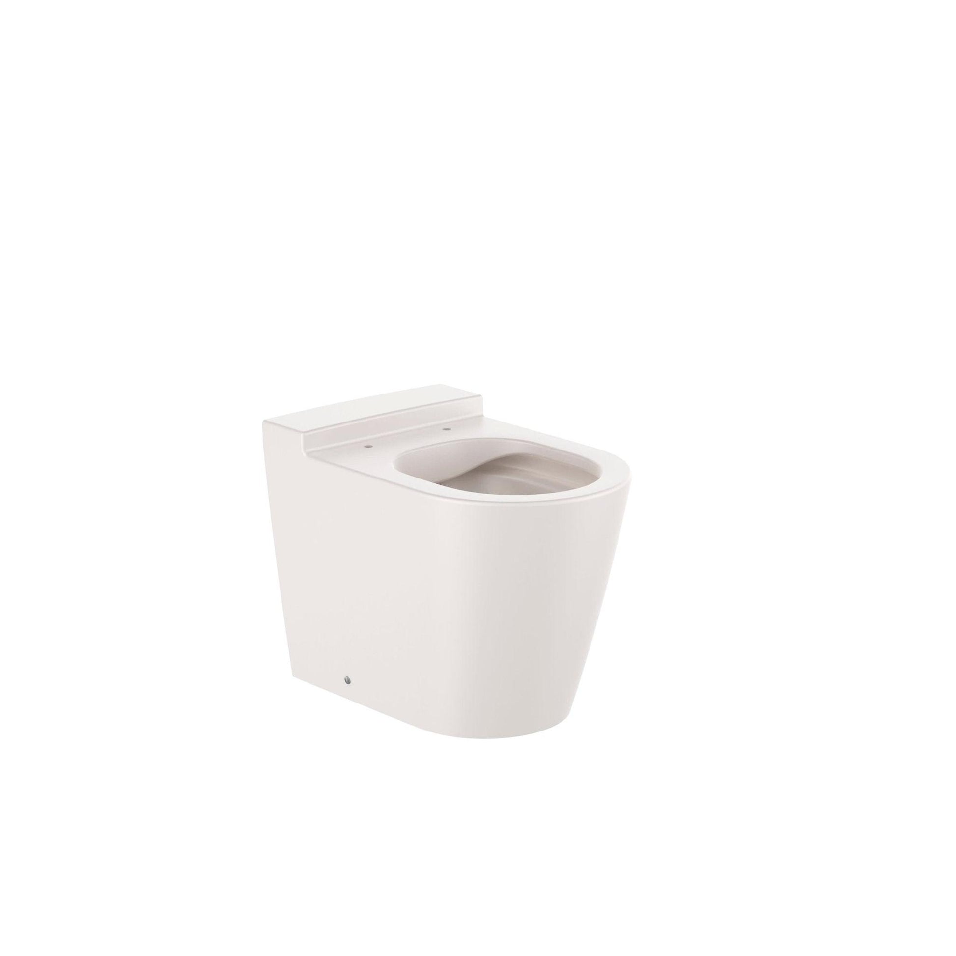 Roca - Taza Inspira Round Rimless adosada a pared con salida dual para inodoro de tanque alto o tanque empotrable - BricoandPool