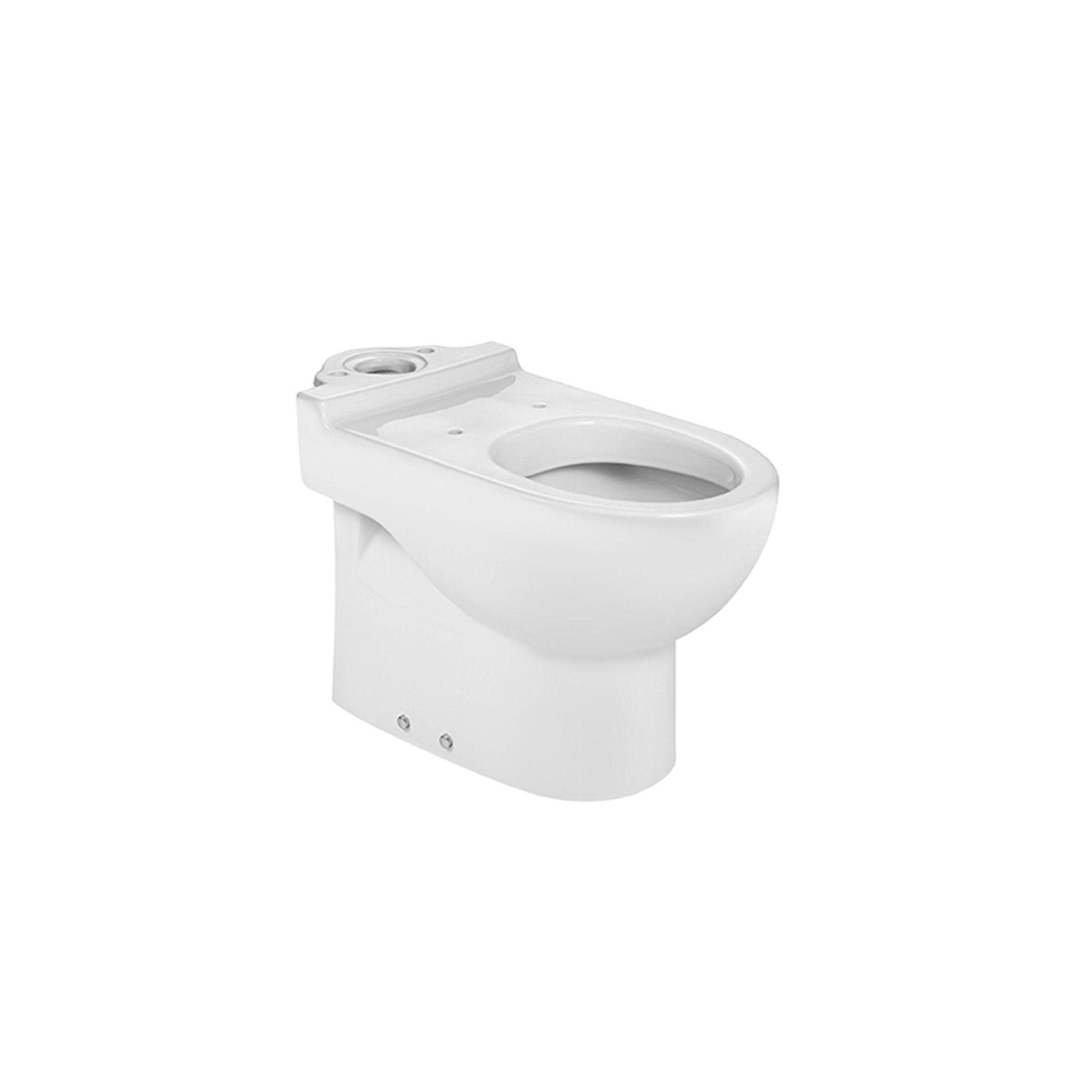 Roca - Taza Meridian con salida dual para inodoro de tanque bajo para movilidad reducida - BricoandPool