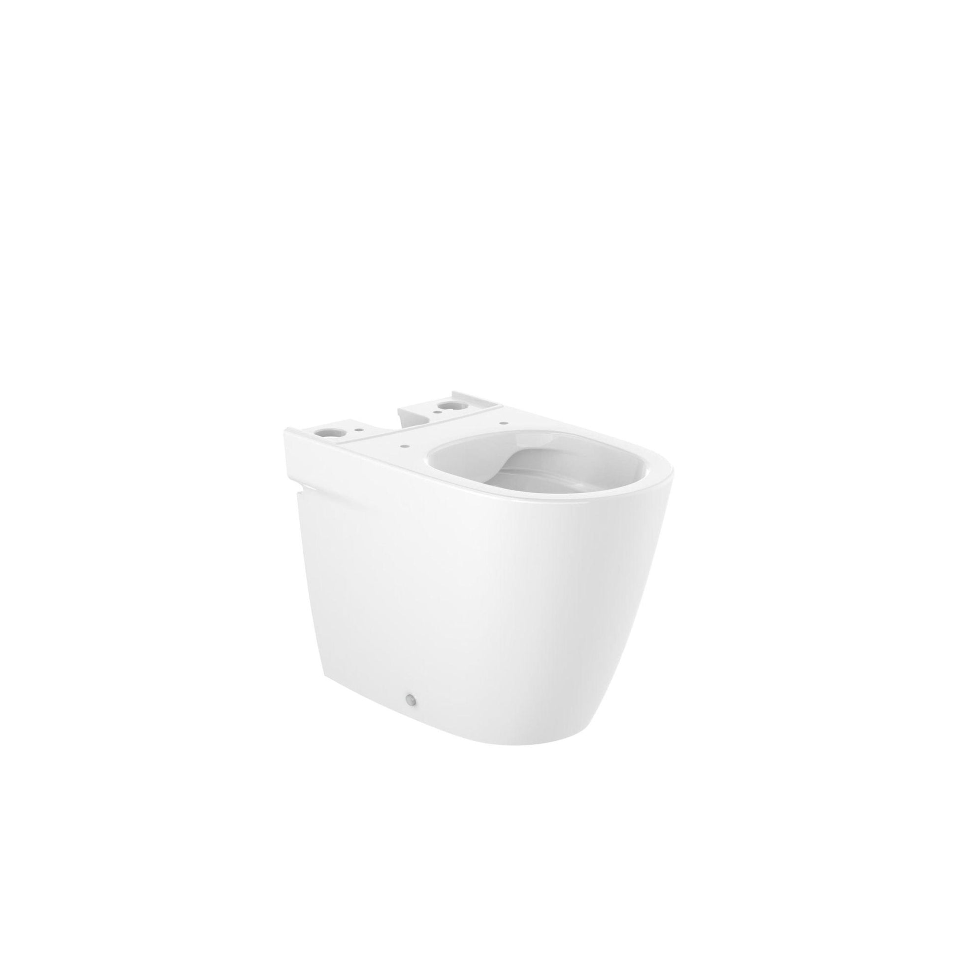 Roca - Taza Rimless con salida dual para inodoro de tanque bajo - BricoandPool
