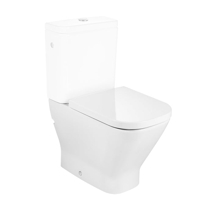 Roca - The Gap compacto taza baja blanco Rimless - BricoandPool