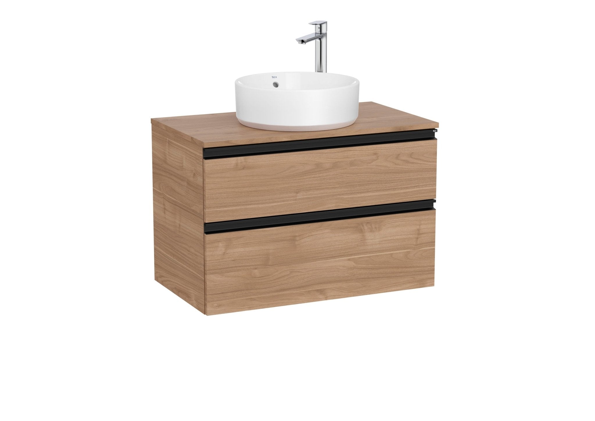 Roca - The Gap Mueble base de dos cajones para lavabo de sobre encimera - BricoandPool