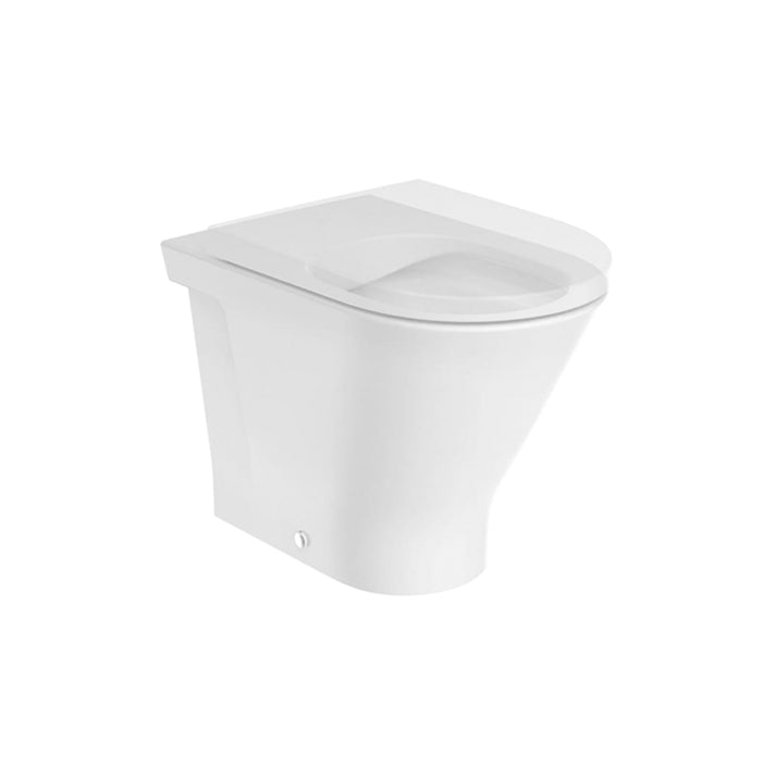 Roca - The Gap Round alto adosado pared - BricoandPool