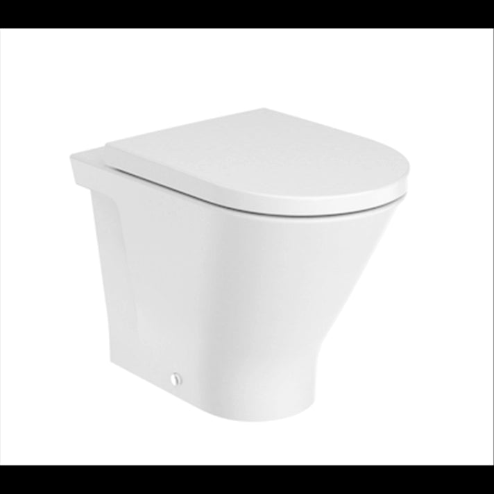 Roca - The Gap Round alto adosado pared - BricoandPool