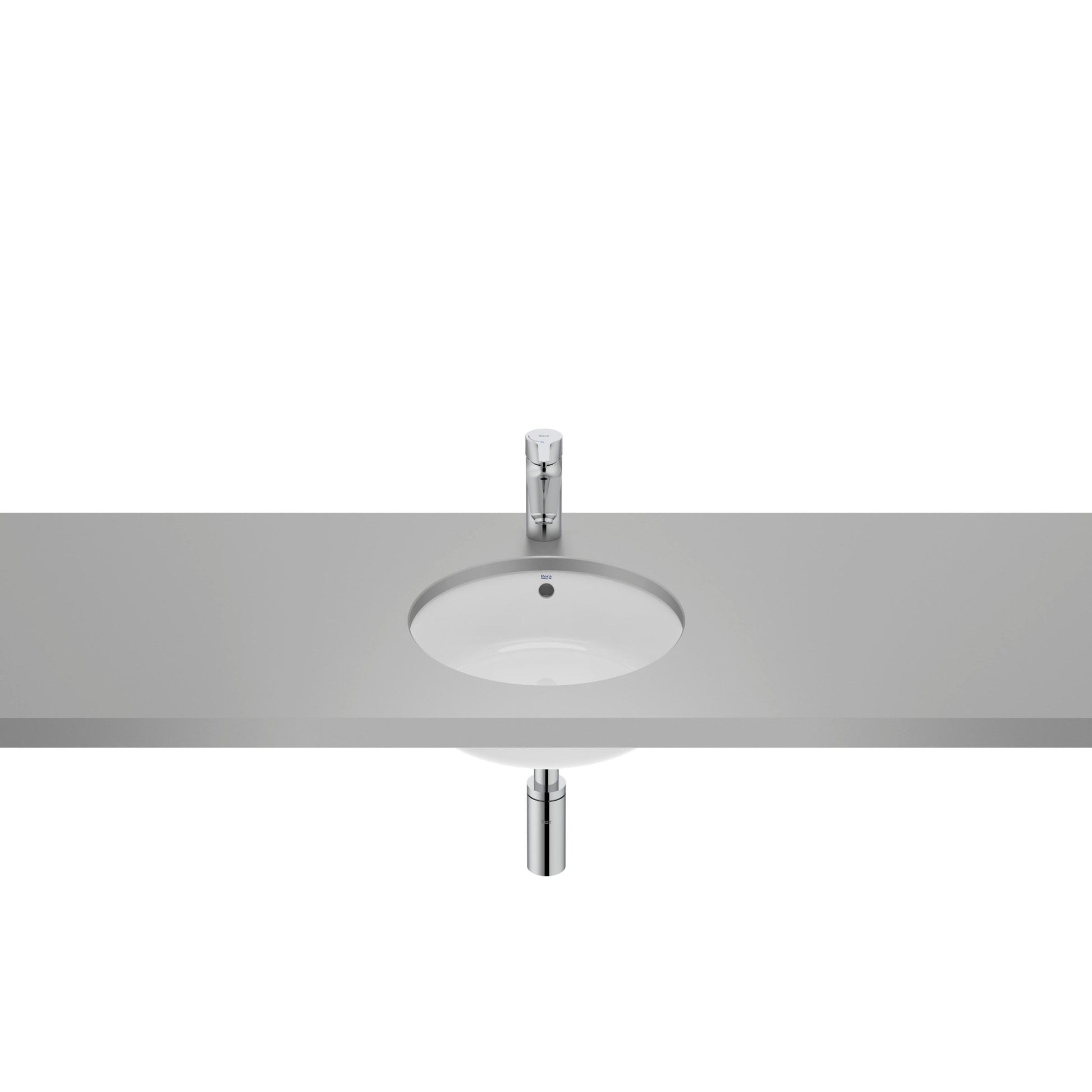 Roca - The Gap Round - Lavabo de bajo encimera - BricoandPool