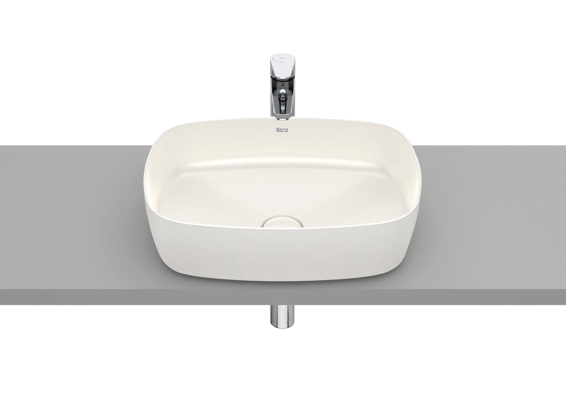 Roca - The Gap Round - Lavabo de Fineceramic® de sobre encimera - BricoandPool